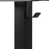 Levede Mobile Standing Desk Adjustable Height Table DH1075-BK-AU
