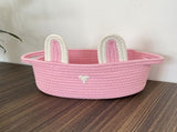 Chmadoxn Adorable Easter Bunny Basket for Kids - Perfect Easter Gift, Cute Easter Bucket Bags with V1189-WXFWAL-20260326-02164