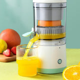 Cordless Electric Citrus Juicer USB Rechargeable Hands-Free Orange Lemon Squeezer Tool V1263-JX-7227