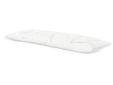 Giselle Bedding Body Support Pillow Bamboo Cover PILLOW-BODY-WH
