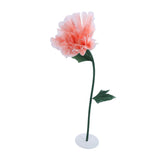 Large Artificial Flower Iron PVC Organza Faux Peony Flower Decoration Wedding Arrangements for Party V1294-YM0901-3115240037511