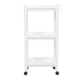 Bathroom Tower Shelf Plastic Freestanding Storage Rack Organizer Multifunctional Shelving Unit for V1294-YM0706-3112230061615