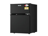 Devanti 85L Bar Fridge Mini Freezer Refrigerator Black BF-F-D-90L-BK