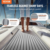 VEVOR Boat Flooring, EVA Foam Boat Decking 94.5" x 35.4", Non-Slip Self-Adhesive Flooring, 23.2 V952-CBZZFHPMDDHSS4TPHV0