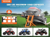 Lawn Mower Lift with Hydraulic Jack, 500 Lbs Weight Capacity, Solid Carbon Steel Lawn Mower Lift, V952-GCJSJJYYS500E2M1RV0