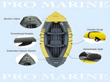 Advanced Elements Inflatable Kayak 1/2 Person Recreational Convertible Tandem/Solo V1107-SRPHT