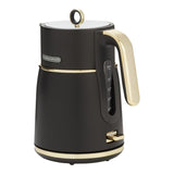 Morphy Richards Signature Soft Gold Matte Black 1.5 L Electric Kettle Rapid Boil MRSK15BK