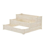 Green Fingers 3-Tier Wooden Raised Garden Bed Elevated Ground Vegetable Planter Box GARDEN-WOOD-3T-120120