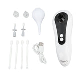 Ear Dryer Red Lighting Drying Mode Ergonomic Ear Drying Device with Removable Silicone Tip for Pets V1294-YM0901-3113240087111