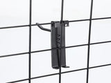 Gridwall Hooks 30 Pieces - 10/15/20cm - Iron - Black - Commercial Quality - Grid Wall Panels V1189-WXFBOL-8-1