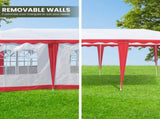 4x8 Outdoor Event Wedding Marquee Tent Red GAZ-WED-4X8-RD