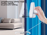 Magnetic Window Cleaning Tool for Double Sided Glass, Windshield Wiper Cleaner for Interior and V1366-AZ2-W-19777