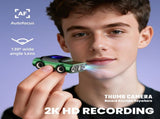 Creative Car-Shaped 2K HD Thumb Camera Mini & Portable, Auto Focus, Clear in Low Light, Captures V1232-G5MNXJ003