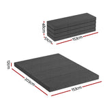 Giselle Bedding Foldable Mattress Folding Foam Mattresses Portable Mat Queen FOAM-MFM-RAFA-GY-Q