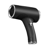 Portable Rechargeable Cordless Hair Dryer USB Travel Hair Dryer Black V1263-JX-5580