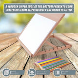 A2 Art & Craft Easel Table Wooden Drawing Board Artist Adjustable WorkStation V63-929931