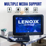 15.4" Swivel Portable DVD Player & Screen, Rechargeable Entertainment V196-PDVD1500