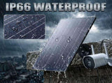 Solar Panel for Security Camera 10W 5V Outdoor Continuous Power Supply with 360 Degree Mounting V1366-AZ2-W-14815