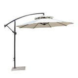 2.7m Double Sunshade Umbrella Replacement Cloth Outdoor Courtyard Garden Umbrella Replacement V1294-YM0901-240124HL06-1