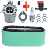 Briggs and Stratton Air Filter and Carburetor Kit Compatible with Models 699831 799226 496894 498027 V1188-TAL-06600