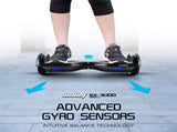 BULLET Gen III Hoverboard Scooter, Dual Copper Motors, UL Certified, AU Compliant, 6.5" Wheels, V219-TRNSCOBULB7CF