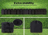 Seamanship Boat Cover 25-27ft Trailerable Jumbo Marine 600D Heavy Duty Black TJBC-2527-BK