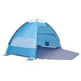 Beach Tent Sun Shelter for 4 Person, UPF 50 Protection, Portable Sun Shade Canopy with Carrying Bag V767-VVR-BXSHTZPDBJC4MORNX001V0
