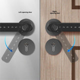 Smart Lock Fingerprint Door Lock,Lock Smart Lock Keyless Entry Door Lock Reader,Home Bedroom V1192-AZ-W-2633