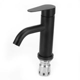G1/2 Basin Mixer Tap Stainless Steel Countertop Sink Faucet for Bathroom Kitchen V1294-YM0901-3112210042911