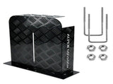 Alpen Outdoor Base 2mm Aluminum Diesel Heater Fuel Tank Cover, Heavy Duty Protective Guard for 10L XFYA-TC-LR-BK