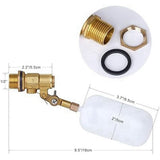 4pcs 1/2 Inch Float Valve, Water Float Valve for Pond Float Valve Shutoff Auto Fill, for Livestock V1369-AZ3-W-11805
