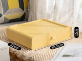 Underwear Storage Box Plastic 15 Grid Compartment Drawer Desktop Accessories for Socks Bras Yellow V1294-YM0703-3117230106711