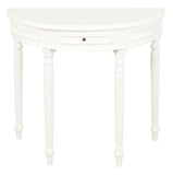 Turn Leg Half Round Sofa Table V199-T28WH