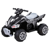 Rigo Kids Ride On Car ATV Quad Motorbike Electric Outdoor Toys 12V Black RCAR-ATV-XL-BK