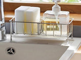 Stainless Steel Storage Rack - Multifunctional Kitchen Organizer with Non-perforated Countertop V1369-AZ3-W-15490