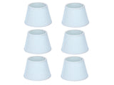 6pcs Sky Blue Cloth Lampshade Wall Lamp Cover Shades Modern Simple Decoration for E14 Screw V1294-YM0718-3119200178011