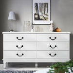 Artiss 6 Chest of Drawers - KUBI White FURNI-P-KUBI-LBOY-WH-AB