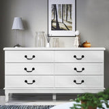 Artiss 6 Chest of Drawers - KUBI White FURNI-P-KUBI-LBOY-WH-AB