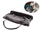 Women's Fuzzy Tote Bag Fluffy Plush Handbag Tote Purses V1263-JX-3519