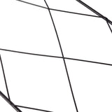 Lambu Garden Fence Panel 5 Pc Q195 Steel Rust Proof Border for Flower Beds Black UM1295-AU