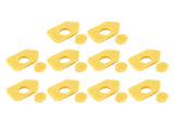 10PCS Lawnmower Foam Air Filter Lawn Mower Air Filter Foam Replacement for 698369 4216 5088 5099 V1294-YM0901-3111240311211