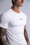HARD HITTERS RAGLAN CREW TEE WHITE X-LARGE V697-RAGLAN-CREW-TEE-WHITE-X-LARGE