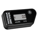 LCD Digital Hour Meter Gauge Vibration Activated,Waterproof Design,for All Vibrating Machine,Air V1192-AZ-W-0650