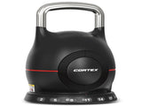CORTEX 7-in-1 RevoLock Quick Adjust 20kg Kettlebell V420-CSKB-KBRV20-1