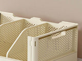 Plastic Desktop Storage Box Multifunctional Storage Basket Folding Storage Boxes for Bedroom V1294-YM0901-3117240230411