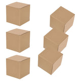 6-Pack Cube Cardboard Shipping Boxes for Small Business Packaging, Moving, and Storage Solutions V1369-AZ3-W-19359