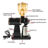 Electric Coffee Grinder - Stainless Steel Automatic Bean Grinder for Household Use V1263-JX-4450