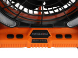 Camping Fan Rechargeable 10400mAh Timing 7 Light Modes Dual Blades Dual Motor 270&deg Adjustable V1294-YM0901-3113240224711