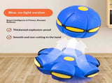 TransformingFlyingSaucerBall-Blue V1221-BLUETHREE-LIGHTVERSION