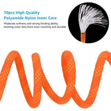 10M Safety Rope Nylon Braided Safety Rope Anti-tear Climbing Rescue Rope, 10mm Diameter Rope for V1237-ZY-203-2819